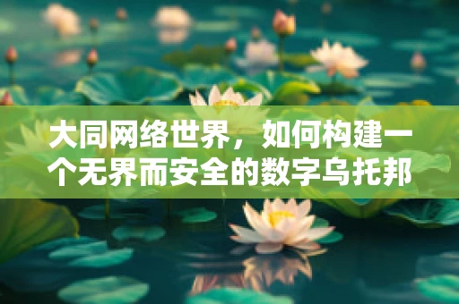 大同网络世界，如何构建一个无界而安全的数字乌托邦？