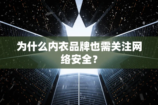 为什么内衣品牌也需关注网络安全？