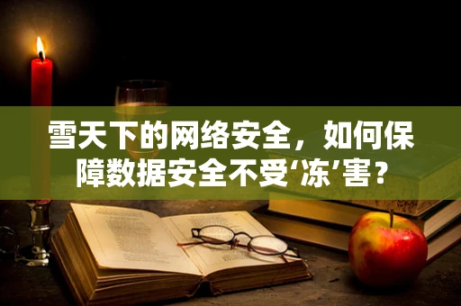 雪天下的网络安全，如何保障数据安全不受‘冻’害？