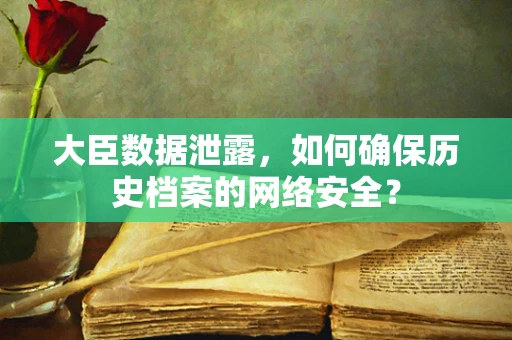 大臣数据泄露，如何确保历史档案的网络安全？