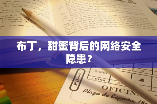 布丁，甜蜜背后的网络安全隐患？