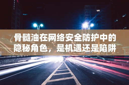 骨髓油在网络安全防护中的隐秘角色，是机遇还是陷阱？
