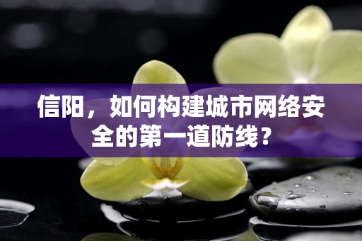 信阳，如何构建城市网络安全的第一道防线？
