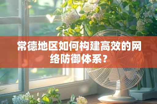 常德地区如何构建高效的网络防御体系？
