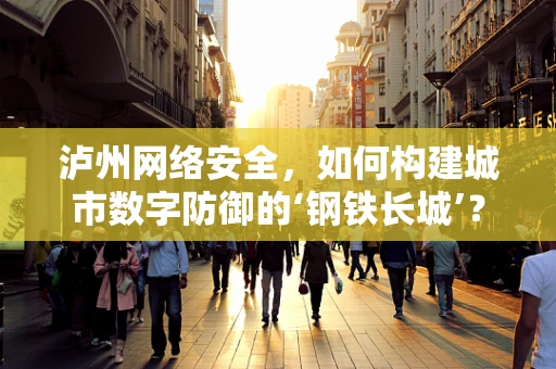 泸州网络安全，如何构建城市数字防御的‘钢铁长城’？