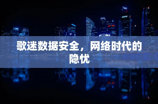 歌迷数据安全，网络时代的隐忧