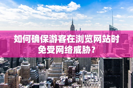 如何确保游客在浏览网站时免受网络威胁？