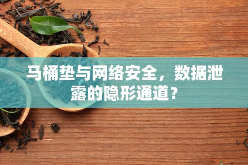 马桶垫与网络安全，数据泄露的隐形通道？
