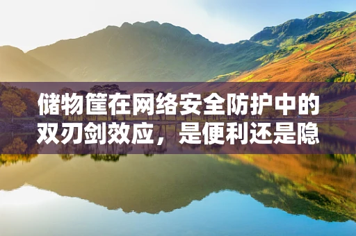 储物筐在网络安全防护中的双刃剑效应，是便利还是隐患？