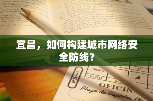 宜昌，如何构建城市网络安全防线？