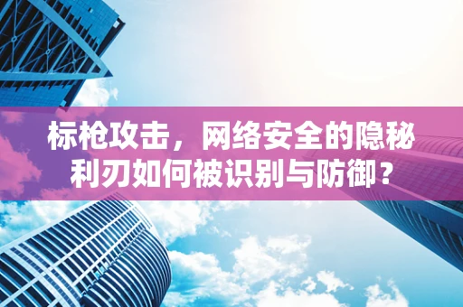 标枪攻击，网络安全的隐秘利刃如何被识别与防御？