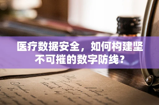 医疗数据安全，如何构建坚不可摧的数字防线？
