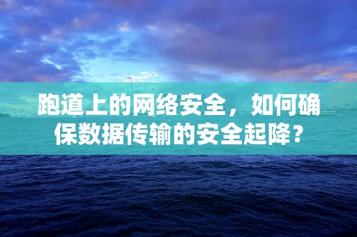 跑道上的网络安全，如何确保数据传输的安全起降？