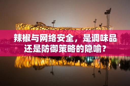 辣椒与网络安全，是调味品还是防御策略的隐喻？