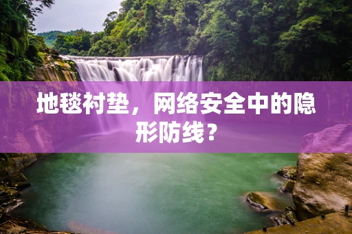 地毯衬垫，网络安全中的隐形防线？