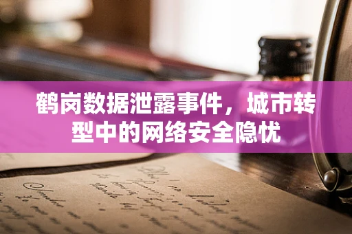鹤岗数据泄露事件，城市转型中的网络安全隐忧