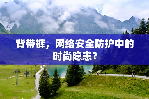 背带裤，网络安全防护中的时尚隐患？
