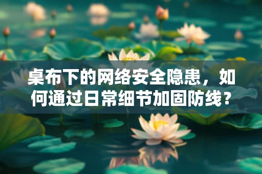 桌布下的网络安全隐患，如何通过日常细节加固防线？