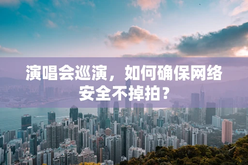 演唱会巡演，如何确保网络安全不掉拍？