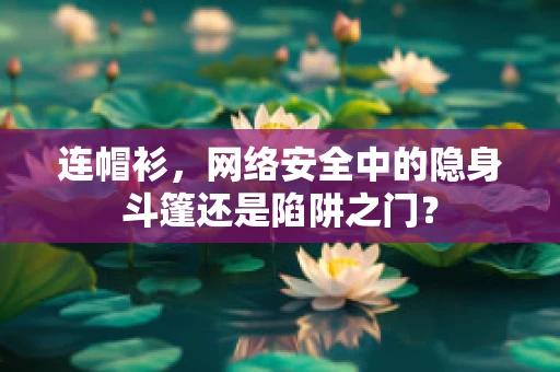 连帽衫，网络安全中的隐身斗篷还是陷阱之门？