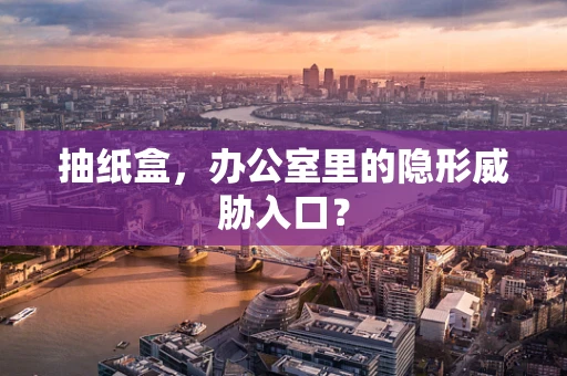 抽纸盒，办公室里的隐形威胁入口？