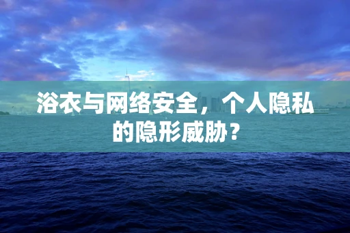 浴衣与网络安全，个人隐私的隐形威胁？