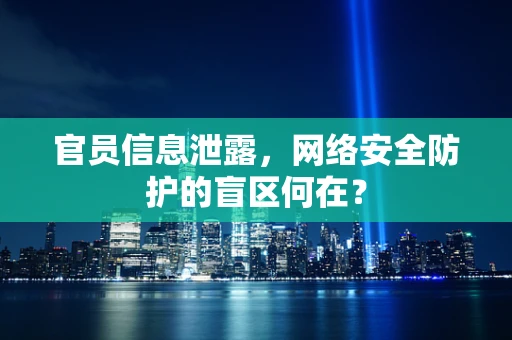 官员信息泄露，网络安全防护的盲区何在？