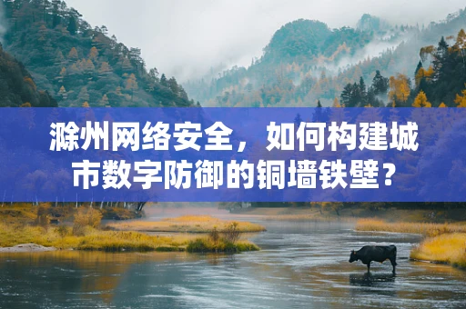 滁州网络安全，如何构建城市数字防御的铜墙铁壁？