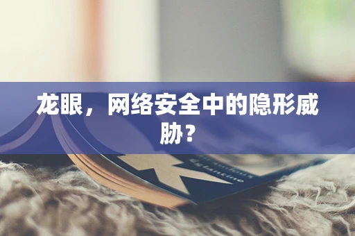 龙眼，网络安全中的隐形威胁？