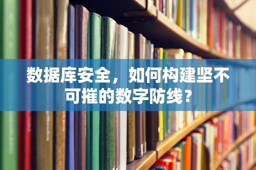数据库安全，如何构建坚不可摧的数字防线？