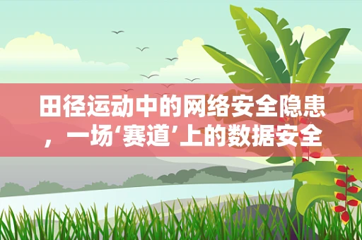 田径运动中的网络安全隐患，一场‘赛道’上的数据安全赛跑