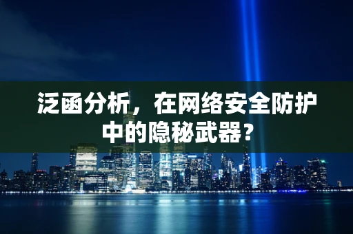 泛函分析，在网络安全防护中的隐秘武器？
