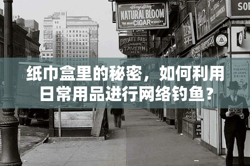 纸巾盒里的秘密，如何利用日常用品进行网络钓鱼？