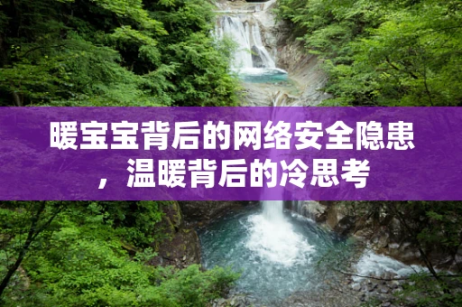 暖宝宝背后的网络安全隐患，温暖背后的冷思考