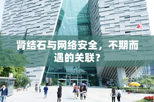 肾结石与网络安全，不期而遇的关联？