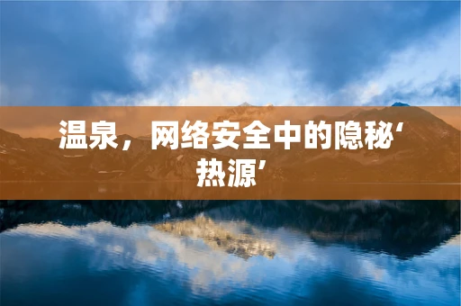 温泉，网络安全中的隐秘‘热源’