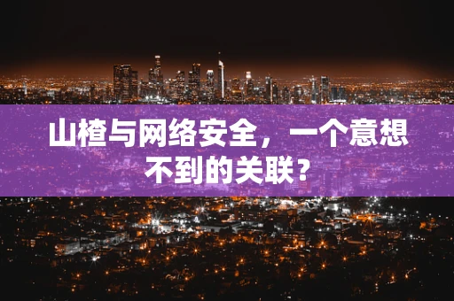 山楂与网络安全，一个意想不到的关联？