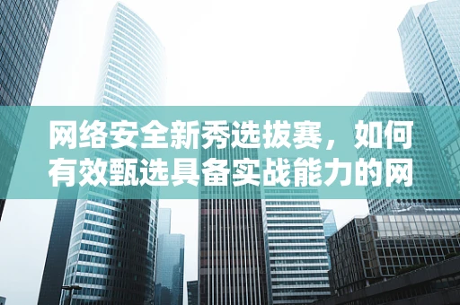 网络安全新秀选拔赛，如何有效甄选具备实战能力的网络安全人才？