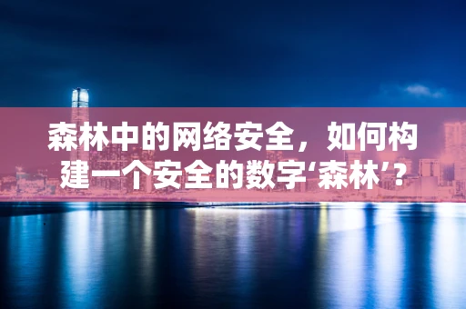 森林中的网络安全，如何构建一个安全的数字‘森林’？