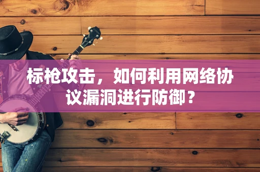 标枪攻击，如何利用网络协议漏洞进行防御？
