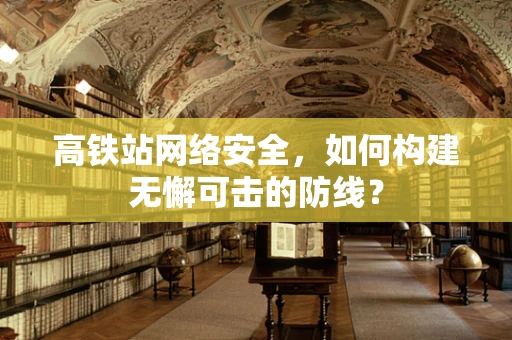 高铁站网络安全，如何构建无懈可击的防线？