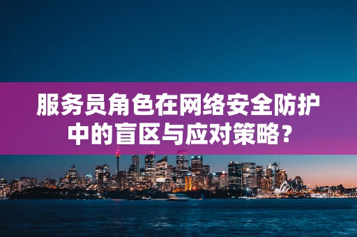 服务员角色在网络安全防护中的盲区与应对策略？