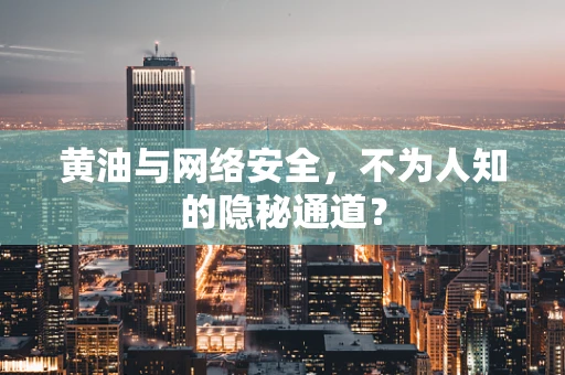 黄油与网络安全，不为人知的隐秘通道？