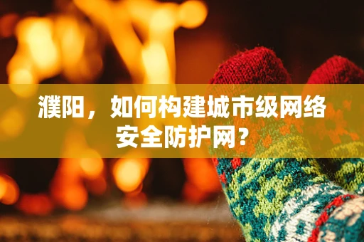 濮阳，如何构建城市级网络安全防护网？
