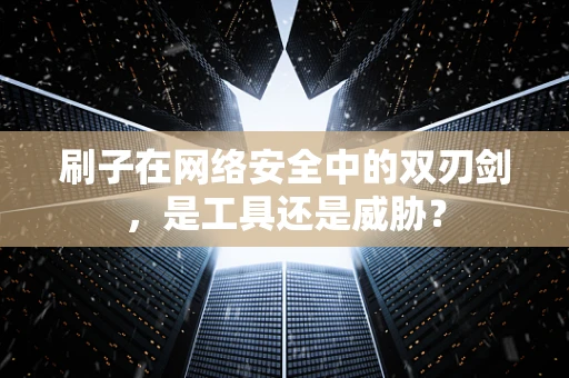 刷子在网络安全中的双刃剑，是工具还是威胁？