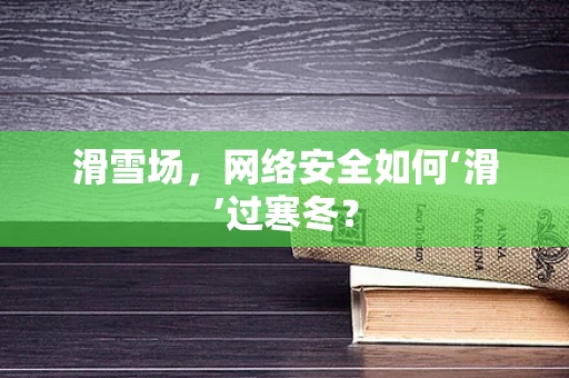 滑雪场，网络安全如何‘滑’过寒冬？