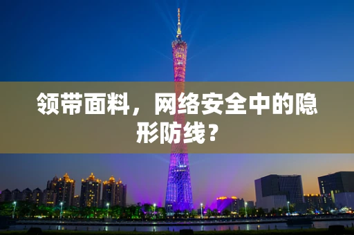 领带面料，网络安全中的隐形防线？