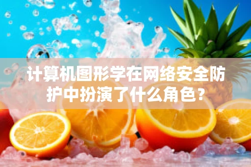 计算机图形学在网络安全防护中扮演了什么角色？
