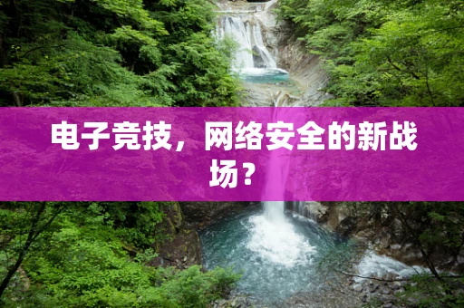 电子竞技，网络安全的新战场？