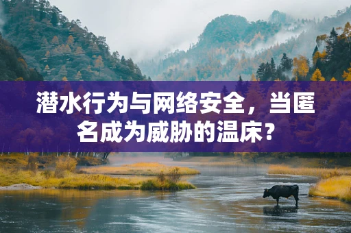 潜水行为与网络安全，当匿名成为威胁的温床？